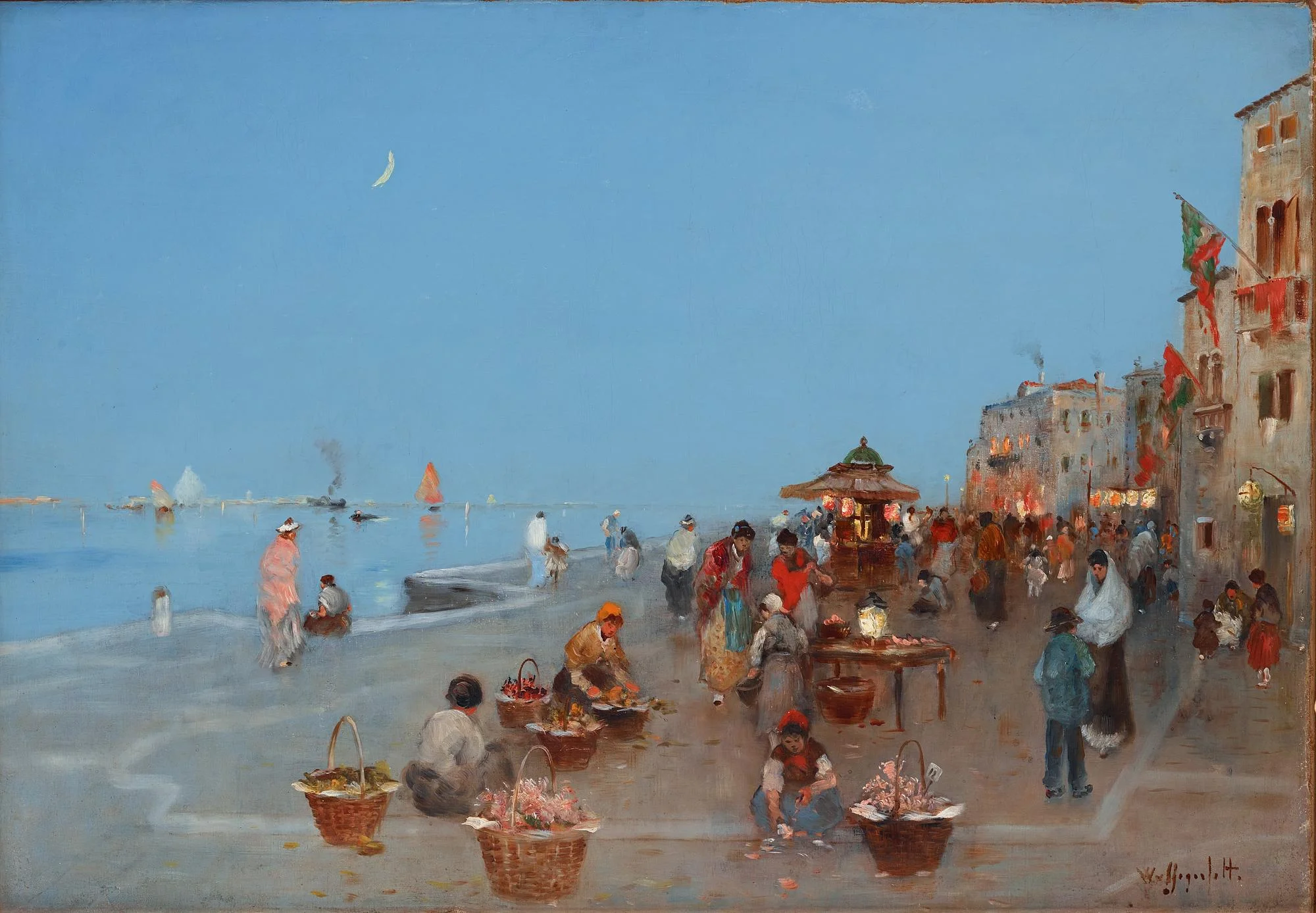 Wilhelm von Gegerfelt, Kajscen från Venedig. — Bukowskis