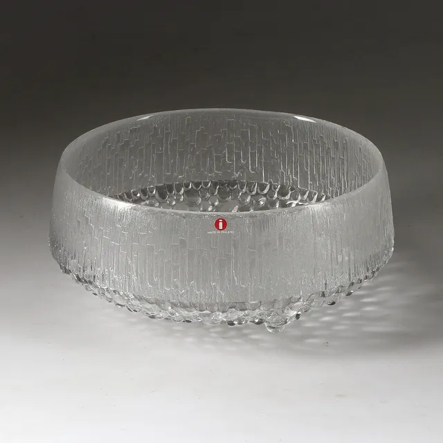 TAPIO WIRKKALA. skål, glas, "Ultima Thule", Iittala, Finland.