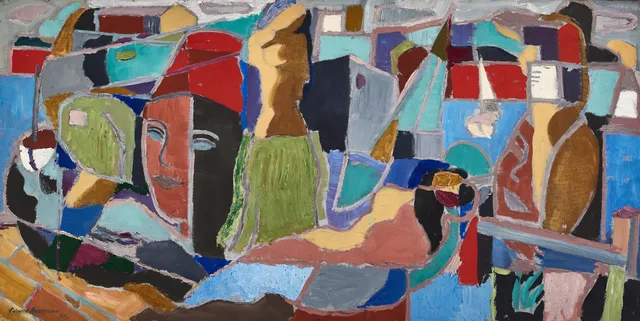 EDVARD ANDERSSON. "Sjöfararen Hamnen".