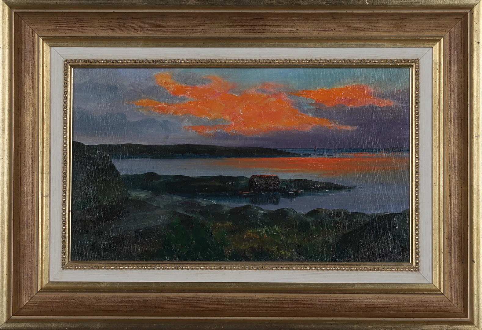 ULF ERIKSSON. Olja på duk, signerad samt daterad -76 a tergo. — Paintings — Gomér & Andersson Norrköping