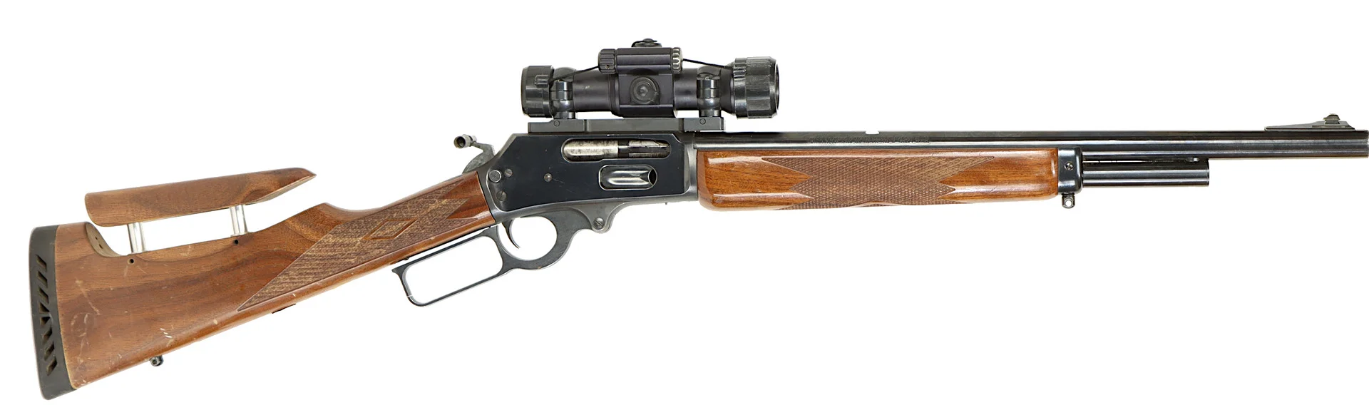 KULGEVÄR, fabrikat Marlin, modell 1895 G, kaliber .45-70, tillv.nr 94040669, se-nr SE2212487. — Rifles — Walter Borg