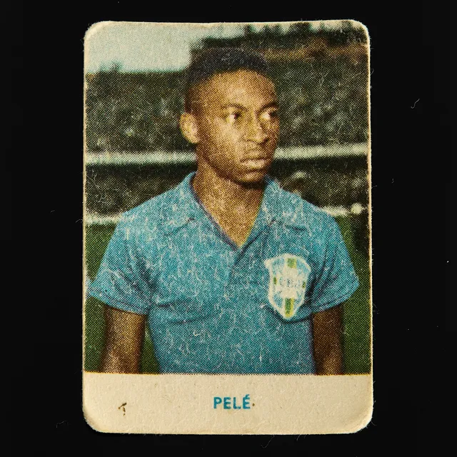 PELÉ, ALFABILDER VM 1958 Fotboll, BRASILIEN, 10 st, med PELÉ, SVENSKA VM-TRUPPEN, 7 st, Copyright ALIFABOLAGET.