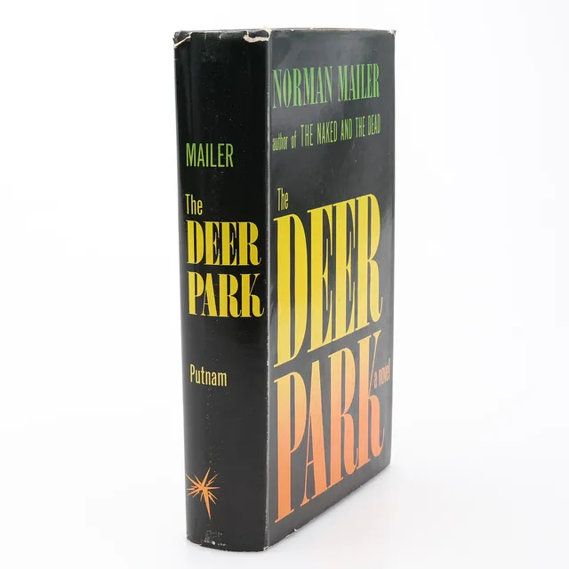 NORMAN MAILERS TREDJE BOK THE DEER PARK I FÖRSTA UPPLAGAN 1955.