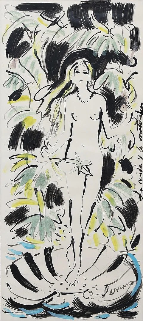 JOSEP MIQUEL SERRANO. "La vida y la naturaleza". — Drawings — Balclis