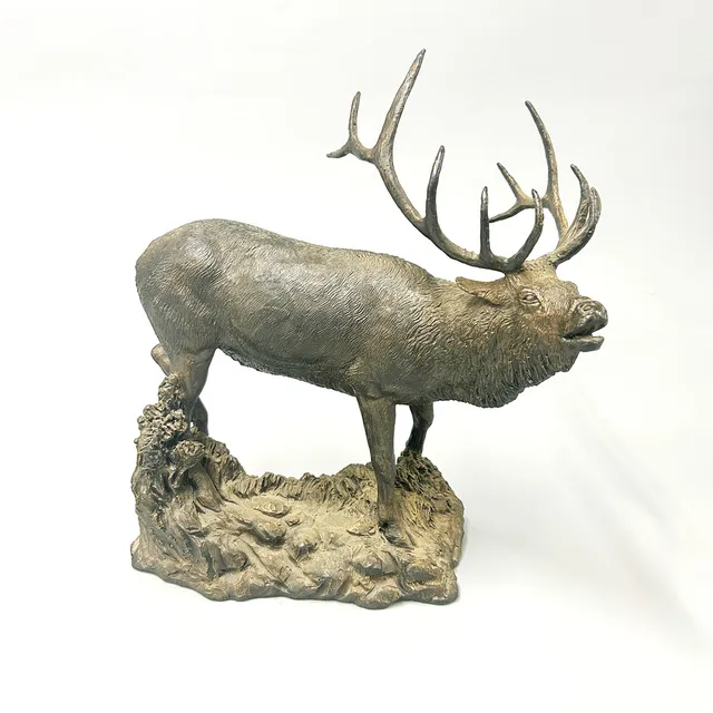 BRONZED STAG.