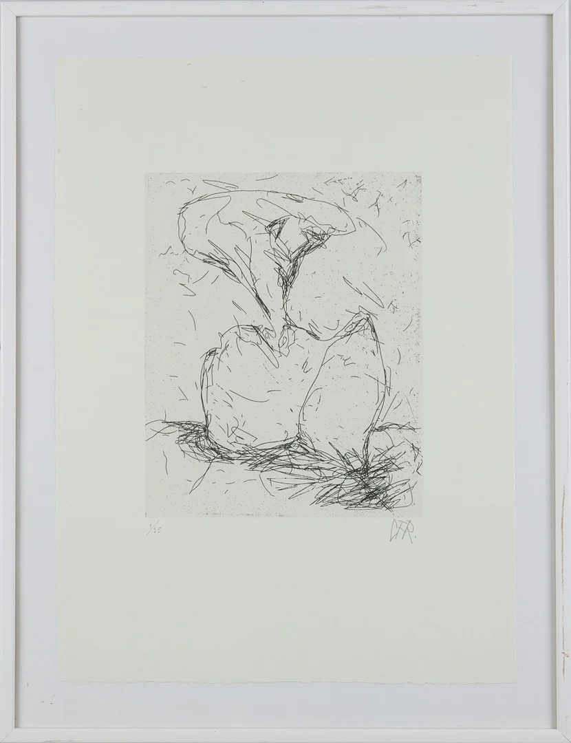 CARL FREDRIK REUTERSWÄRD (1934-2016). Komposition, etsning, monogramsignerad CFR, numrerad 1/25. — Engravings & Prints — Stockholms Auktionsverk Magasin 5