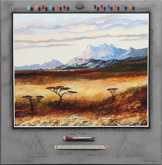 JÖRGEN WARING. "MYTHOLOGICAL PAINTING".