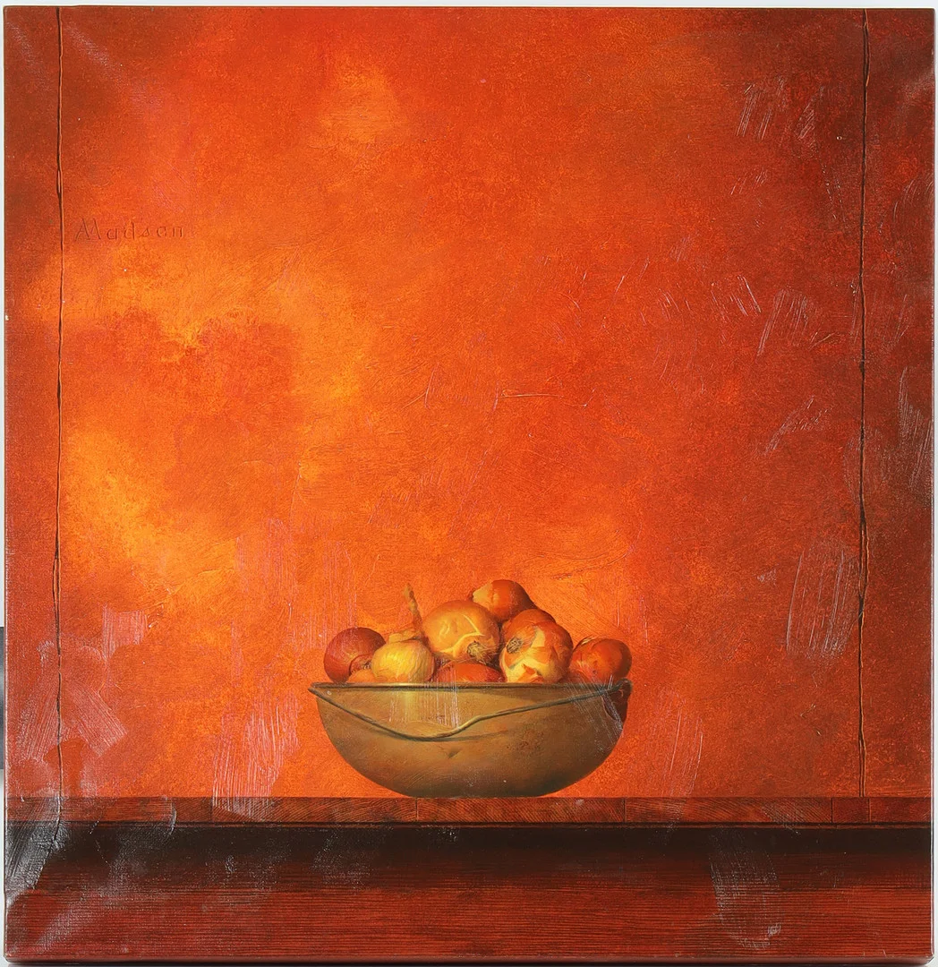 ALLAN MADSEN (DANMARK, 1952). Stilleben. — Paintings — Stockholms Auktionsverk Helsingborg