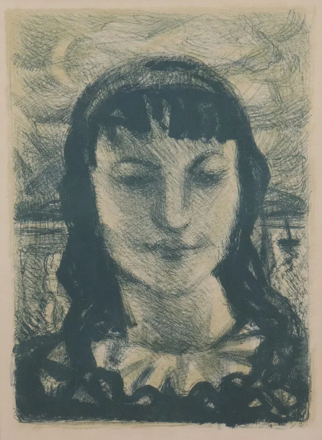 JULES SCHYL. litografi, porträtt.