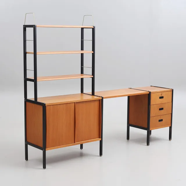 HYLLSYSTEM, Svenska Möbelfabrikerna, Bodafors, 1950/60-tal.