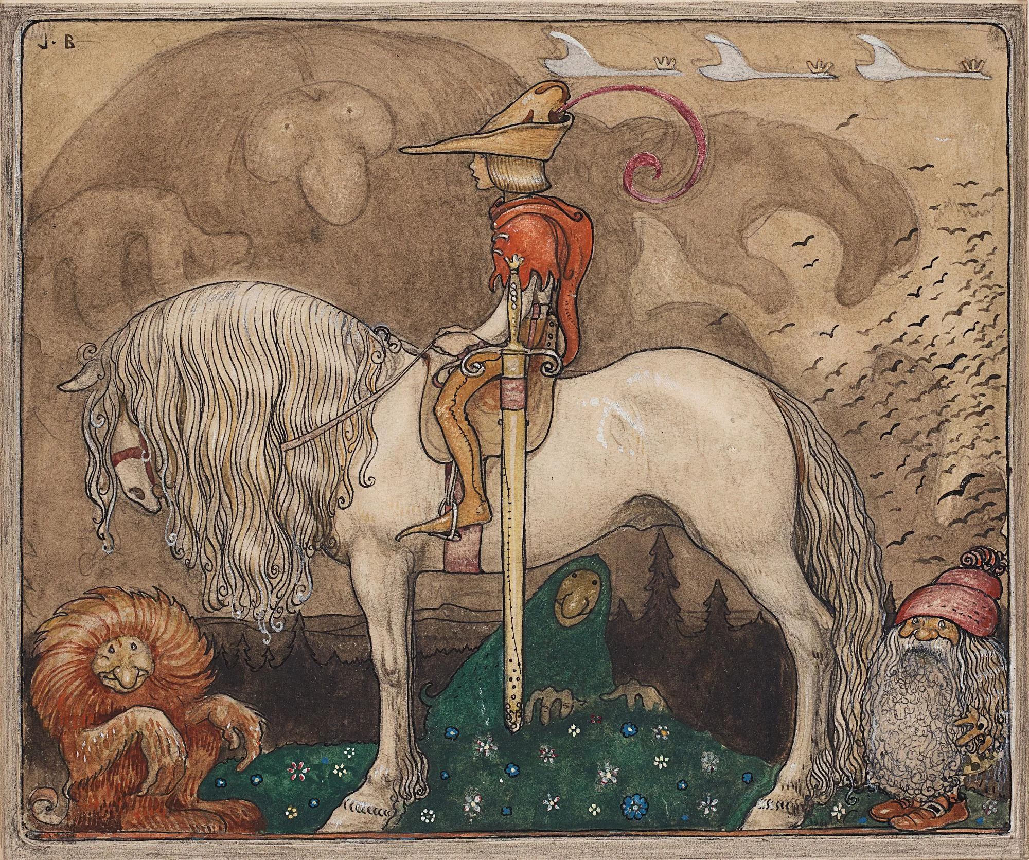 John Bauer, "Pojken som aldrig var rädd". — Bukowskis