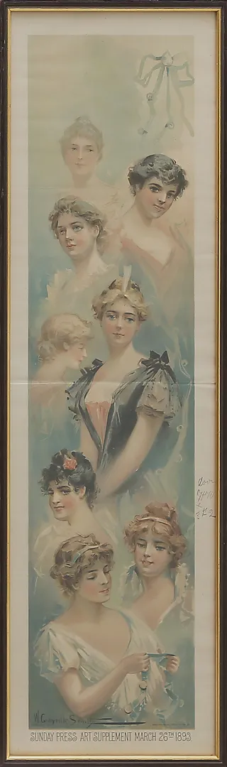 TRYCK, inramat, 1900-talets början.