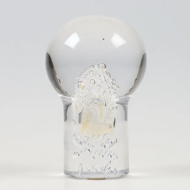 GÖRAN WÄRFF. Skulptur, glas, Kosta.