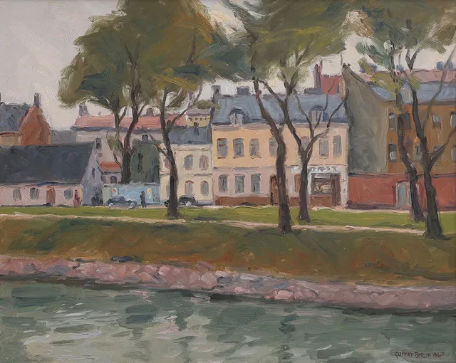 GUSTAV BERLIN. NORRA VALLGATAN MALMÖ.