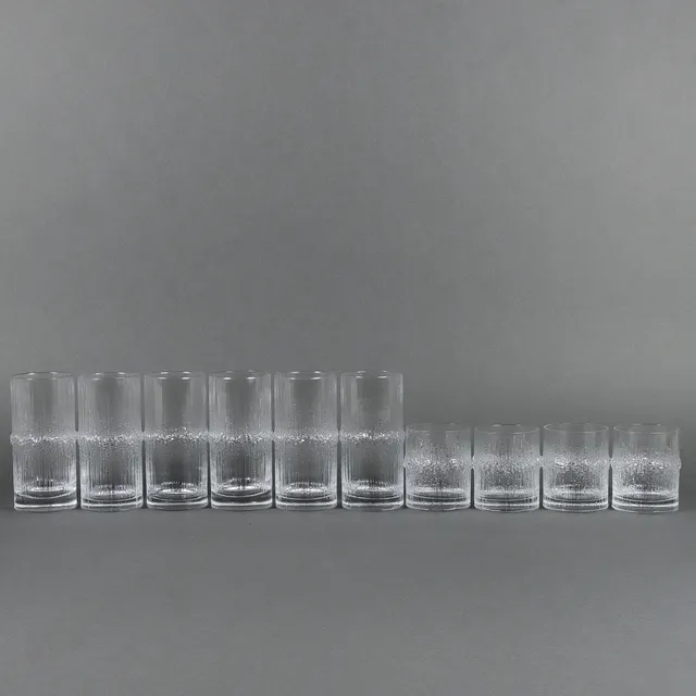 TAPIO WIRKKALA. Servisglas, Iittala Niva.