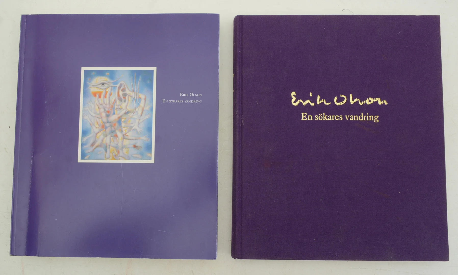ERIK OLSSON. En sökares vandring I-II. — Books — Connoisseur Bokauktioner