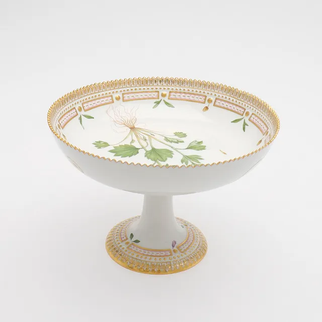 SKÅL PÅ FOT, FLORA DANICA, ROYAL COPENHAGEN.