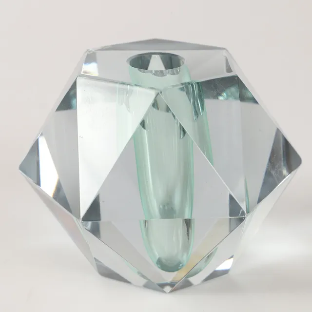 ASTA STRÖMBERG. Vas, "Diamant", glas, Strömbergshyttan.