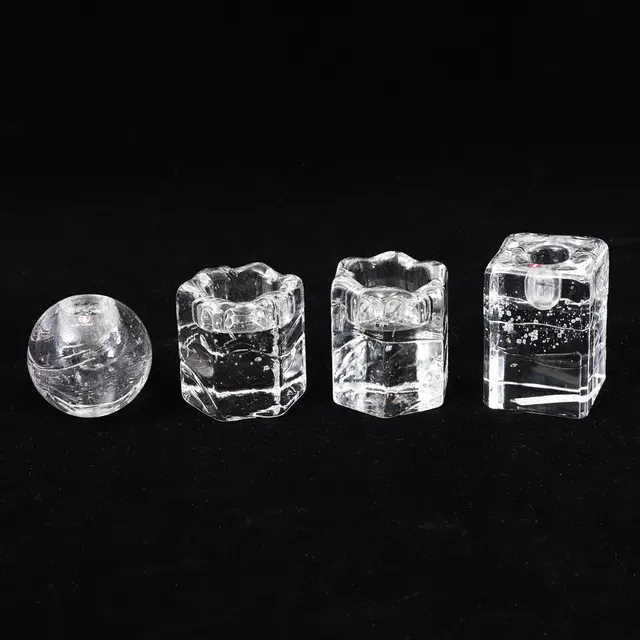 TIMO SARPANEVA. "Arkipelago", ljusstakar, 4 st, glas, Iittala.