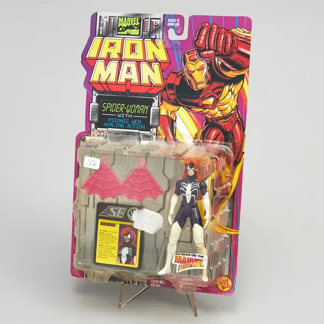 ACTIONFIGURER, 7 st, främst X-MEN, i originalförpackningar, 1990-tal.