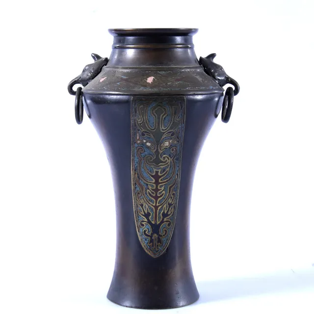 VAS, brons, Japan, Meiji(1868 - 1912).