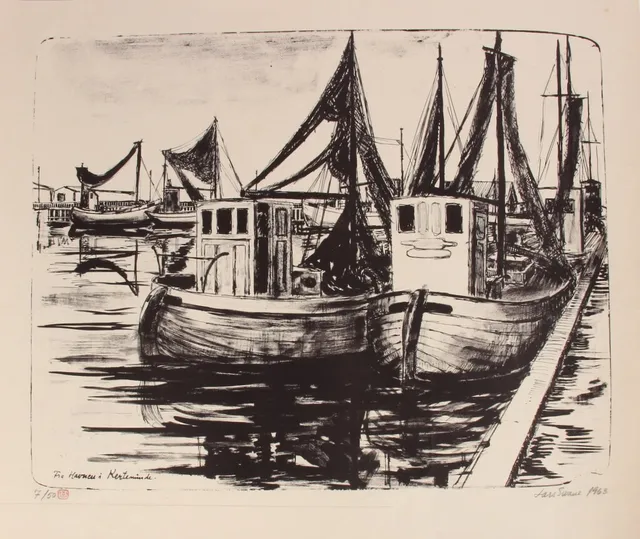 Lars Swane. Par Litografier, 1963 og 1965 (2)