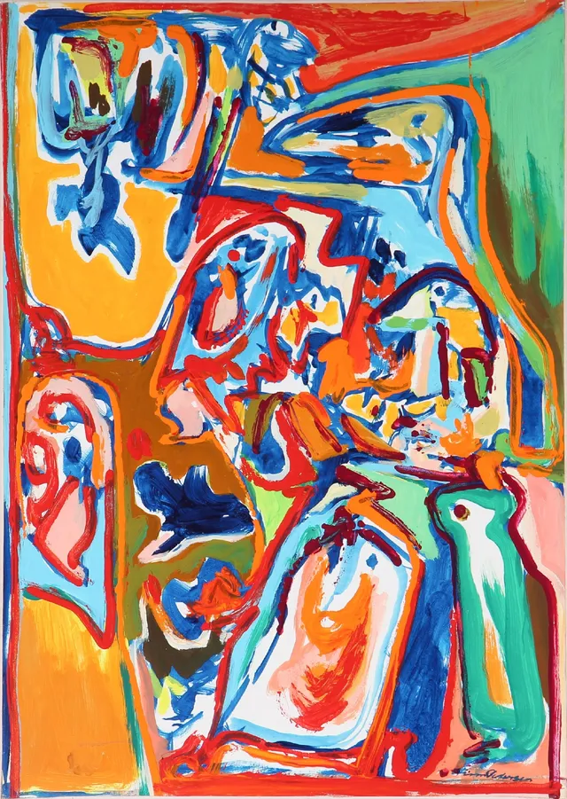 Finn Pedersen. Abstract composition
