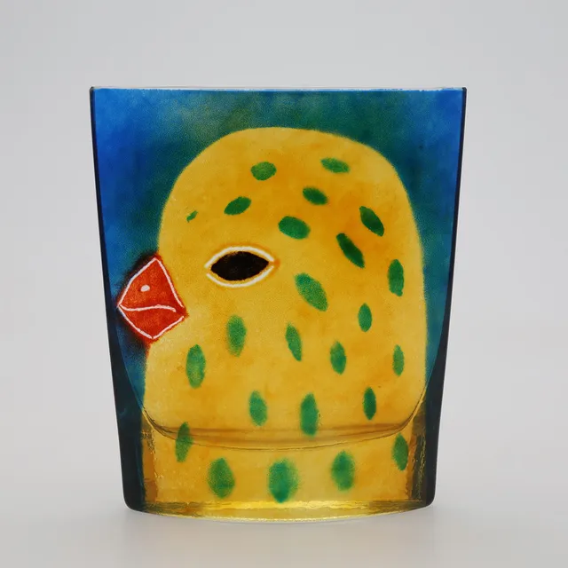 BRITTEN PÅÅG. VAS, glas, Steninge Slott, 2002, signerad.