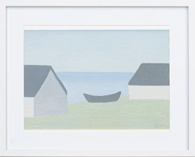 AXEL KARGEL. Tryck, signerad, daterad 1965.