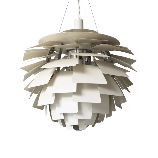 Poul Henningsen, Taklampa "PH-Kotte / PH Artichoke", Louis Poulsen, Danmark.