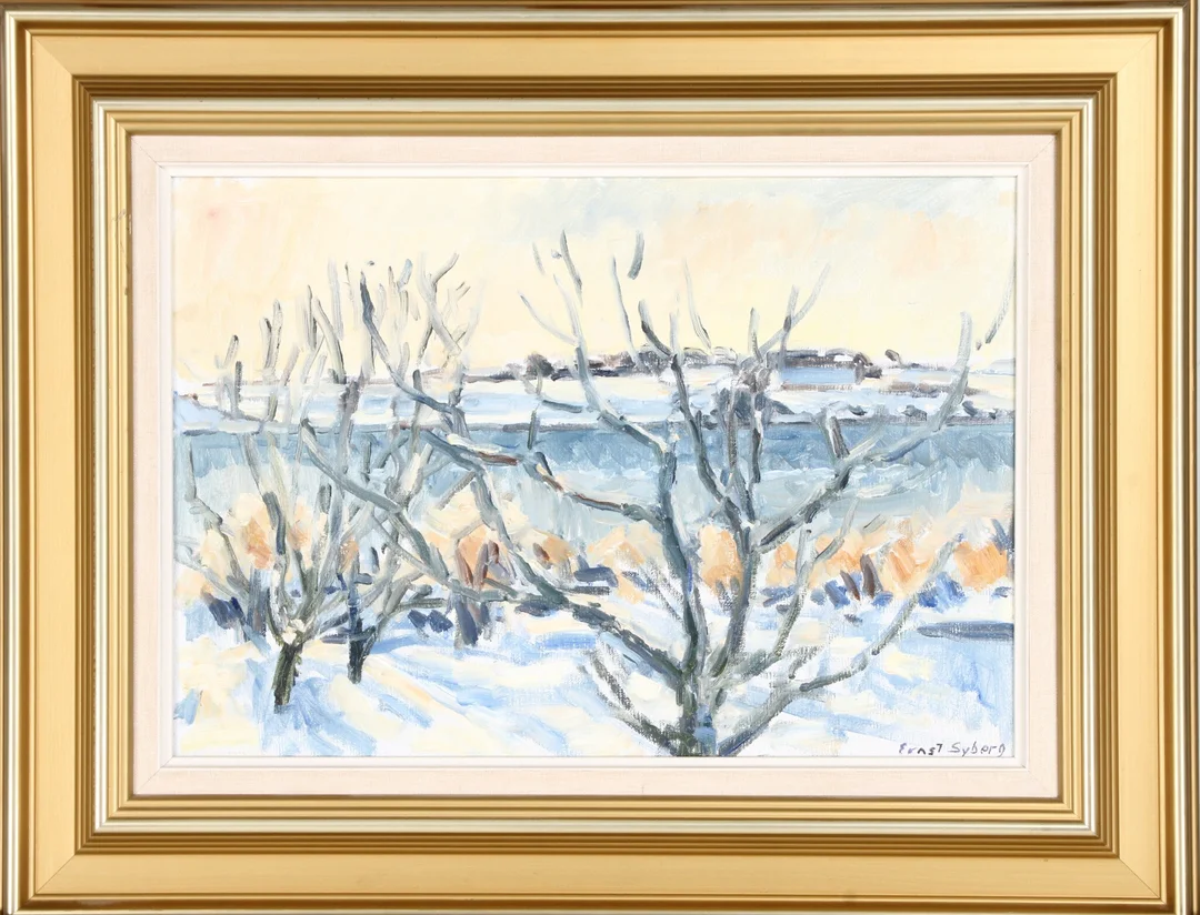 Ernst Syberg. 'Winter Morning. Vellerup Vig' — Paintings and sculptures/Modern pictorial arts — Lauritz