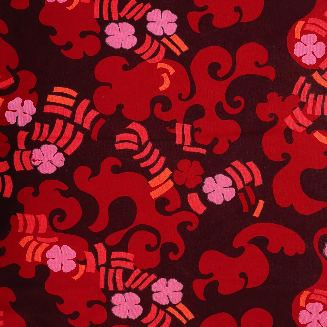 SVEN FRISTEDT. "Till Viola", textil, Borås cotton studio, ca 143 x 235 cm. — Textiles — Göteborgs Auktionsverk