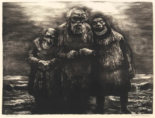Johnson, Kaare Espolin — "De tre hellige gamle menn" 1983