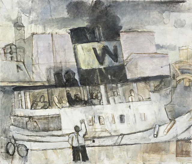 Birgit Broms, ”Vaxholmsbåt”.