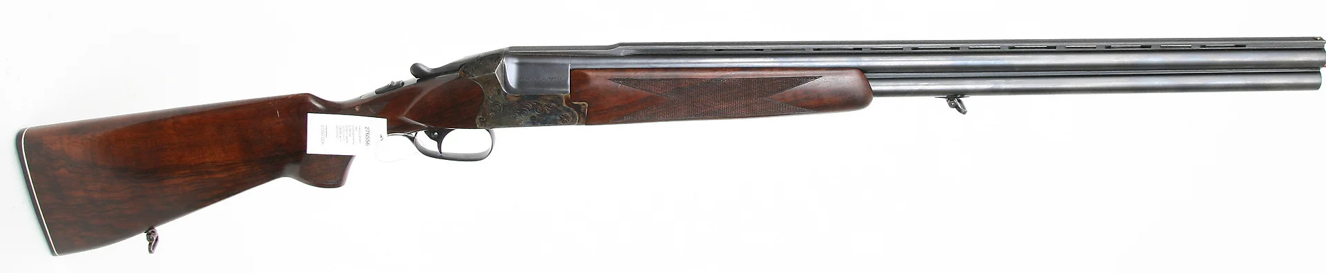 (86) HAGELGEVÄR, tysk, Bockhammerless, fabrikat Simson, kaliber 12/70, tillv.nr 196606, se-nr SE0165627. — Shotguns — Mauritz Widforss