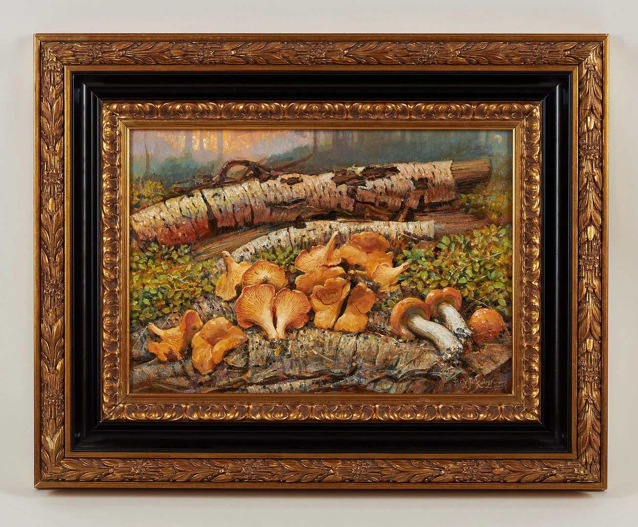 FRITZ JAKOBSSON. Stilleben med svamp, signerad samt daterad 2005, olja på duk. — Paintings — Stockholms Auktionsverk Helsinki