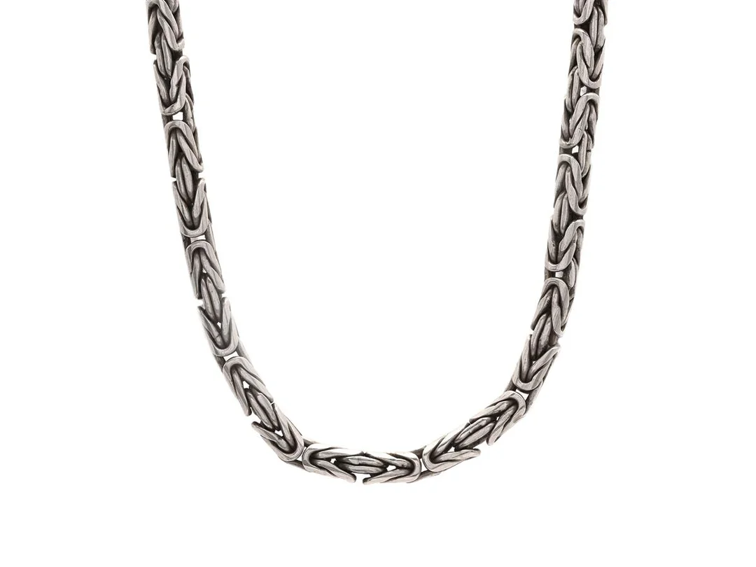 HALSKEDJA, sterlingsilver, kejsarlänk, längd 51,5 g. 48,5 g. — Smycken/Halskedja — Kaplans