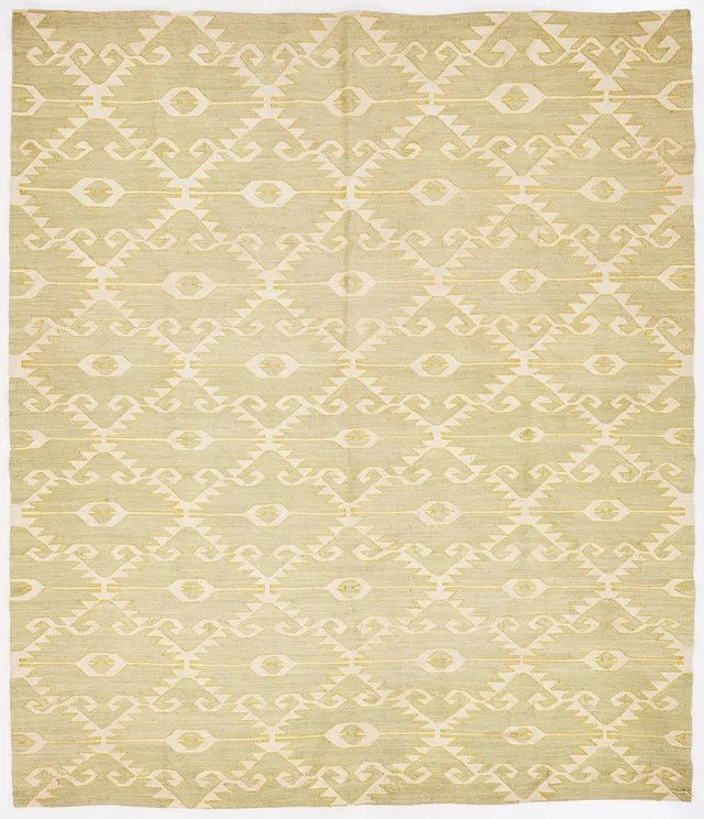 MATTA, slätvävd, ca 216 x 186 cm.