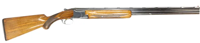 HAGELGEVÄR, Enkelskott, fabrikat FN, modell B25, kaliber 12/70, tillv.nr 75607, se-nr SE0524745.