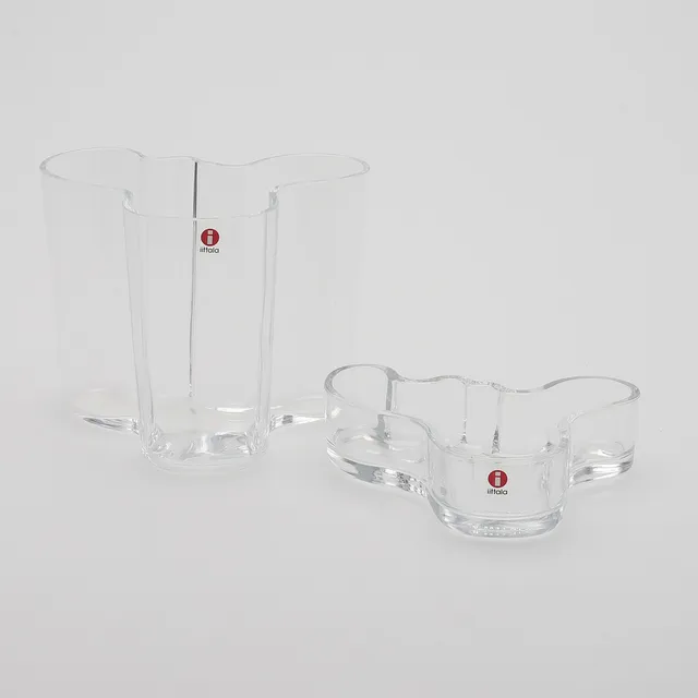ALVAR AALTO. "SAVOY", VAS SAMT SKÅL, IITTALA.