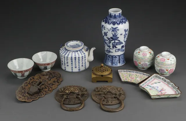 Samling orientalske effekter (12) 1900-tallet