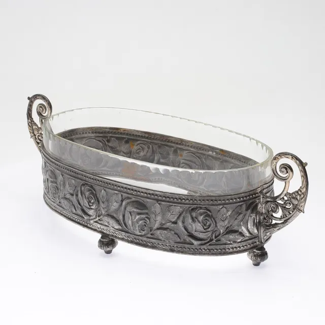 JARDINJÄR, nysilver, 1900-talets första hälft.