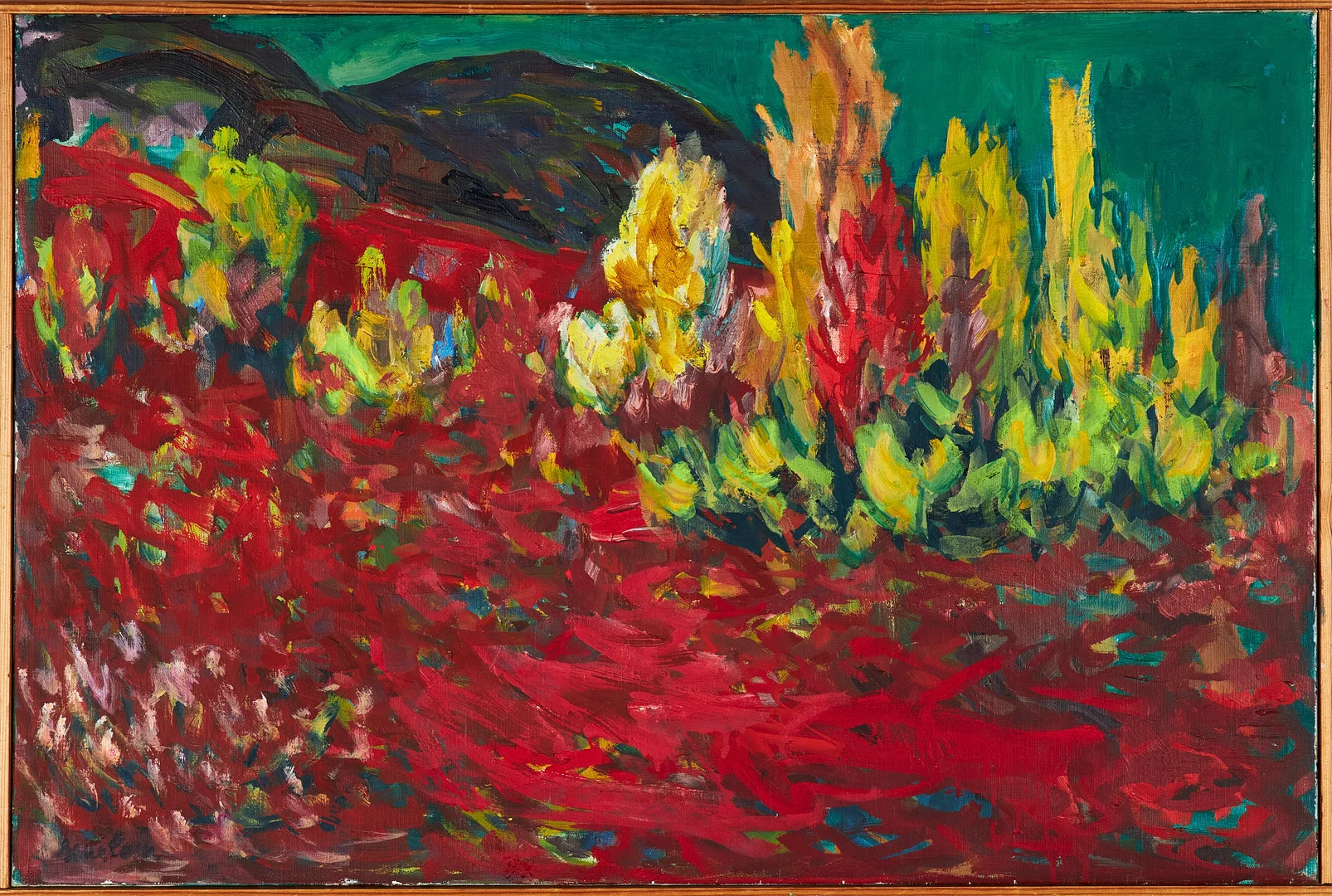 BENGTOLLE OLDINGER (1911-1988). "Skarvarna", signerad, olja på duk. — Paintings — Stockholms Auktionsverk Sickla