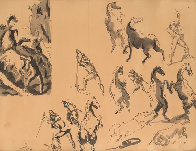 Storm, Per Palle — Skisser, 1943