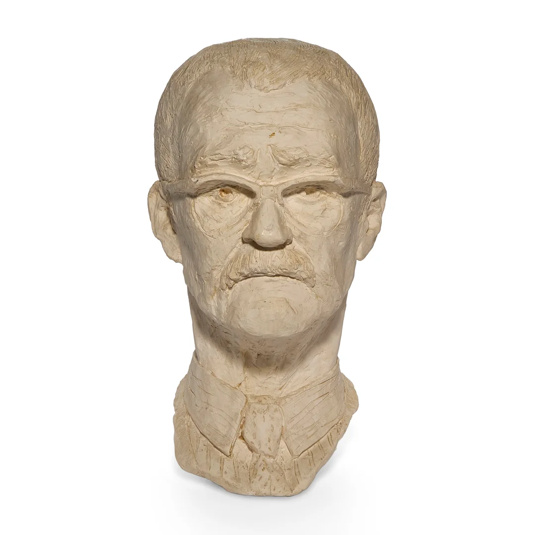 Dahl, Hans Normann — Arnulf Øverland, 2007 — Kunst/Skulptur — Blomqvist