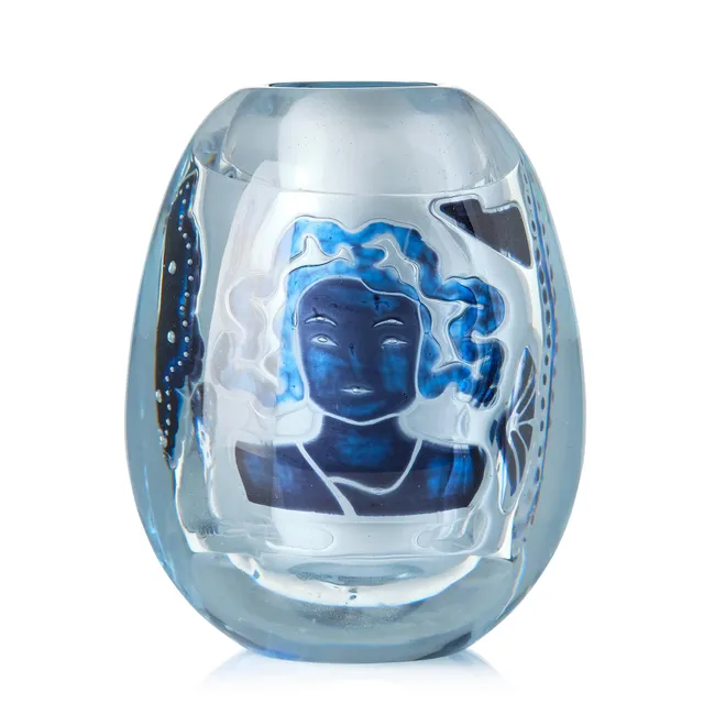Edvin Öhrström, vas, glas, ariel, Orrefors 1939, nr 188.