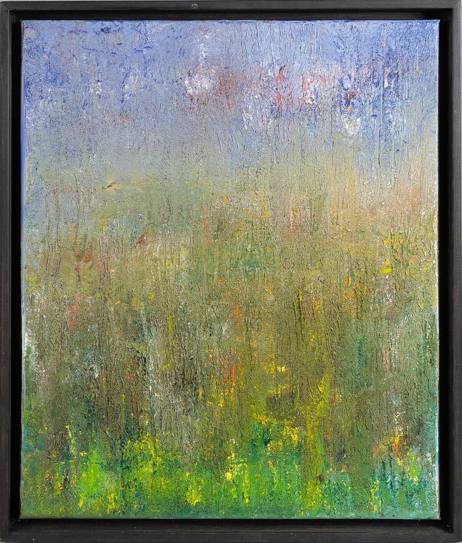 LAJOS FLESSER. "Shadow in the forest", olja på duk. — Paintings — Stockholms Auktionsverk Helsingborg