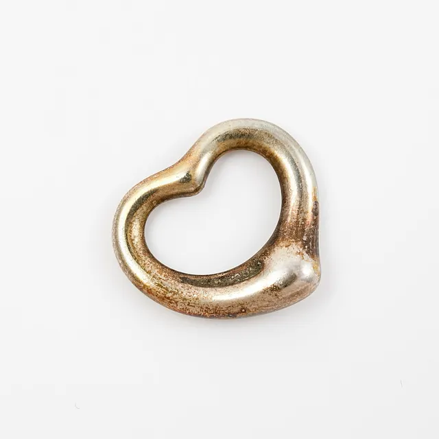 ELSA PERETTI. "Open Heart", hänge, sterlingsilver, för Tiffany & Co.