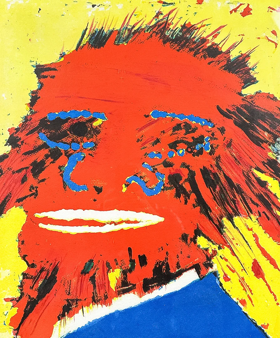 KJARTAN SLETTERMARK. SERIEGRAFI, "Nixon", stämpelpräglad "Lindströms Solna". — Engravings & Prints — Auktionshuset STO Bohuslän
