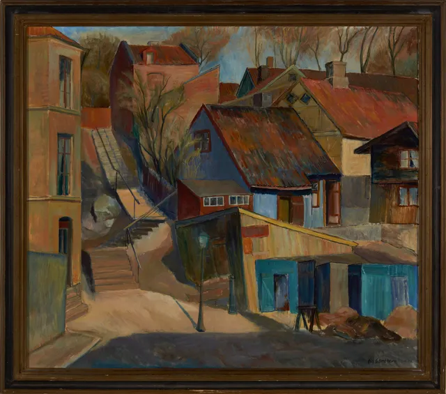 Abrahamsson, Ola — "Dops Gate" 1928
